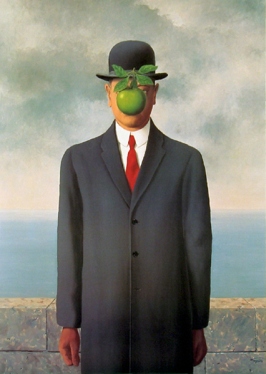 Ren? Magritte, The Son of Man, 1964, Restored by Shimon D. Yanowitz, 2009 øðä îàâøéè, áðå ùì àãí, 1964, øñèåøöéä ò"é ùîòåï éðåáéõ, 2009 Ren? Magritte, The Son of Man, 1964, Restored by Shimon D. Yanowitz, 2009
øðä îàâøéè, áðå ùì àãí, 1964, øñèåøöéä ò"é ùîòåï éðåáéõ, 2009